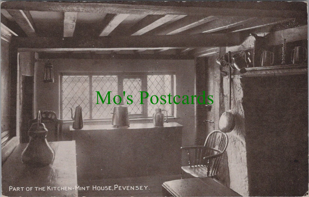 Sussex Postcard - Pevensey, Mint House, Part of The Kitchen SW10498