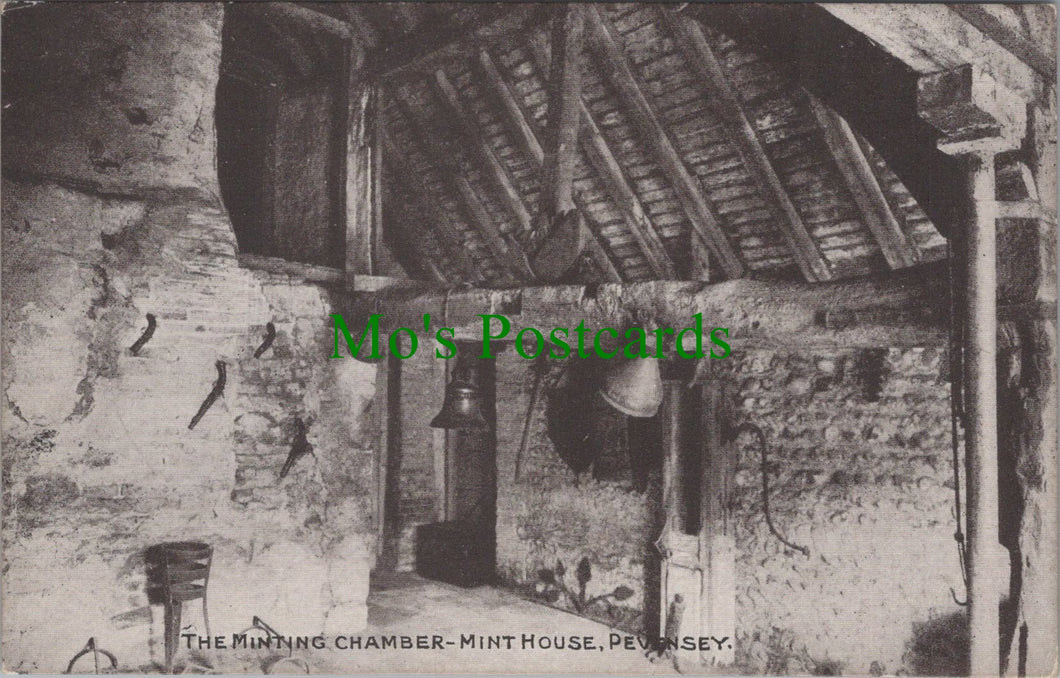 Sussex Postcard - Pevensey, Mint House, The Minting Chamber SW10499