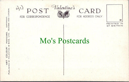 Scotland Postcard - Edinburgh Castle and Ross Fountain SW10563