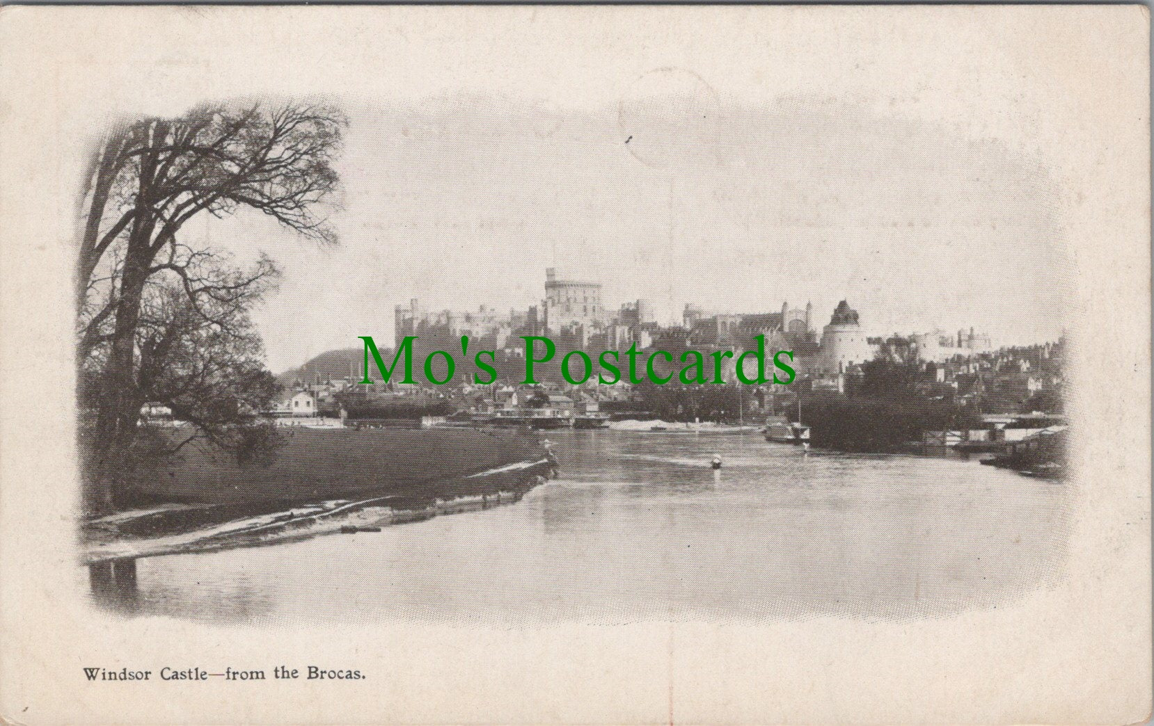 Berkshire Postcard - Windsor Castle From The Brocas SW10567