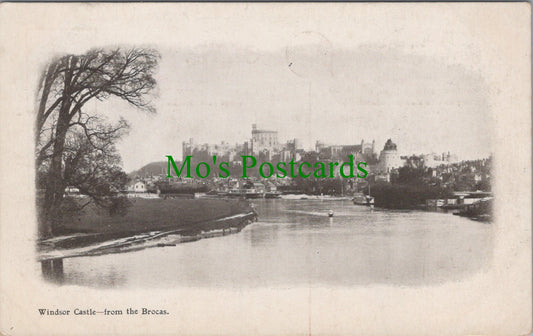 Berkshire Postcard - Windsor Castle From The Brocas SW10567