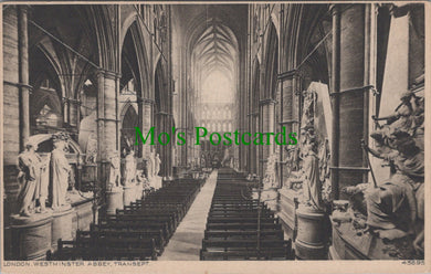 London Postcard - Westminster Abbey Transept SW10570