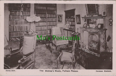 London Postcard - Fulham Palace, The Bishop's Study  SW10573