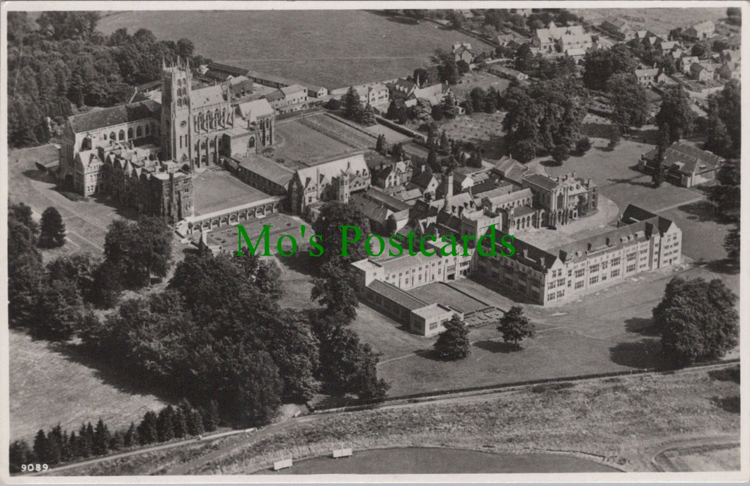 Somerset Postcard - Downside Abbey and School, Stratton-on-the-Fosse   SW10575
