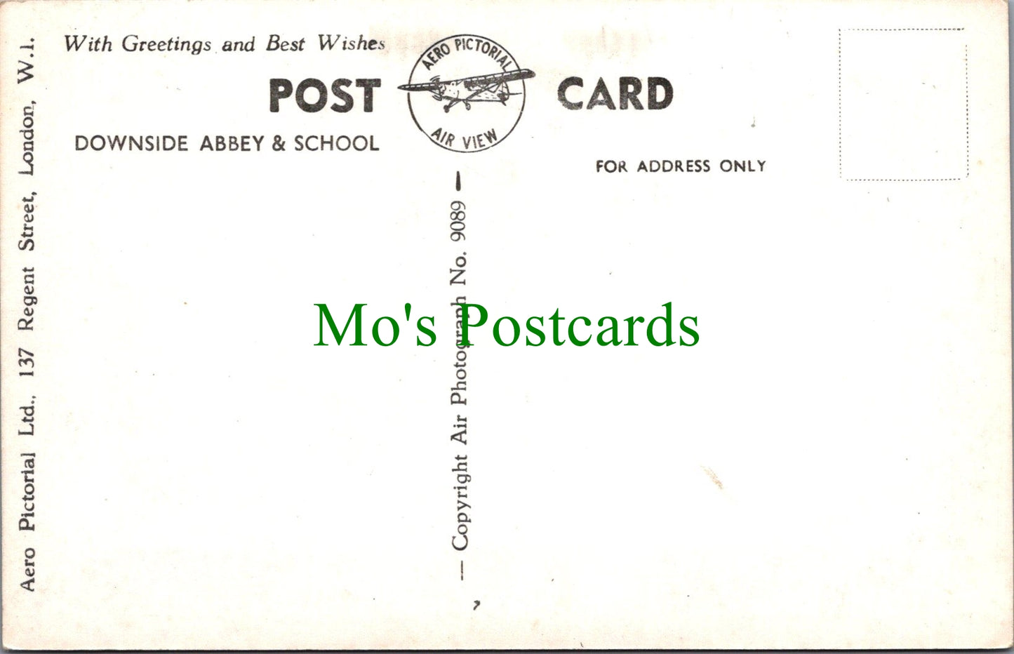 Somerset Postcard - Downside Abbey and School, Stratton-on-the-Fosse   SW10575