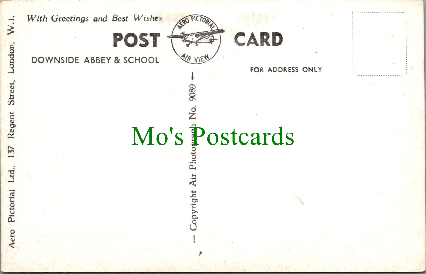 Somerset Postcard - Downside Abbey and School, Stratton-on-the-Fosse   SW10575