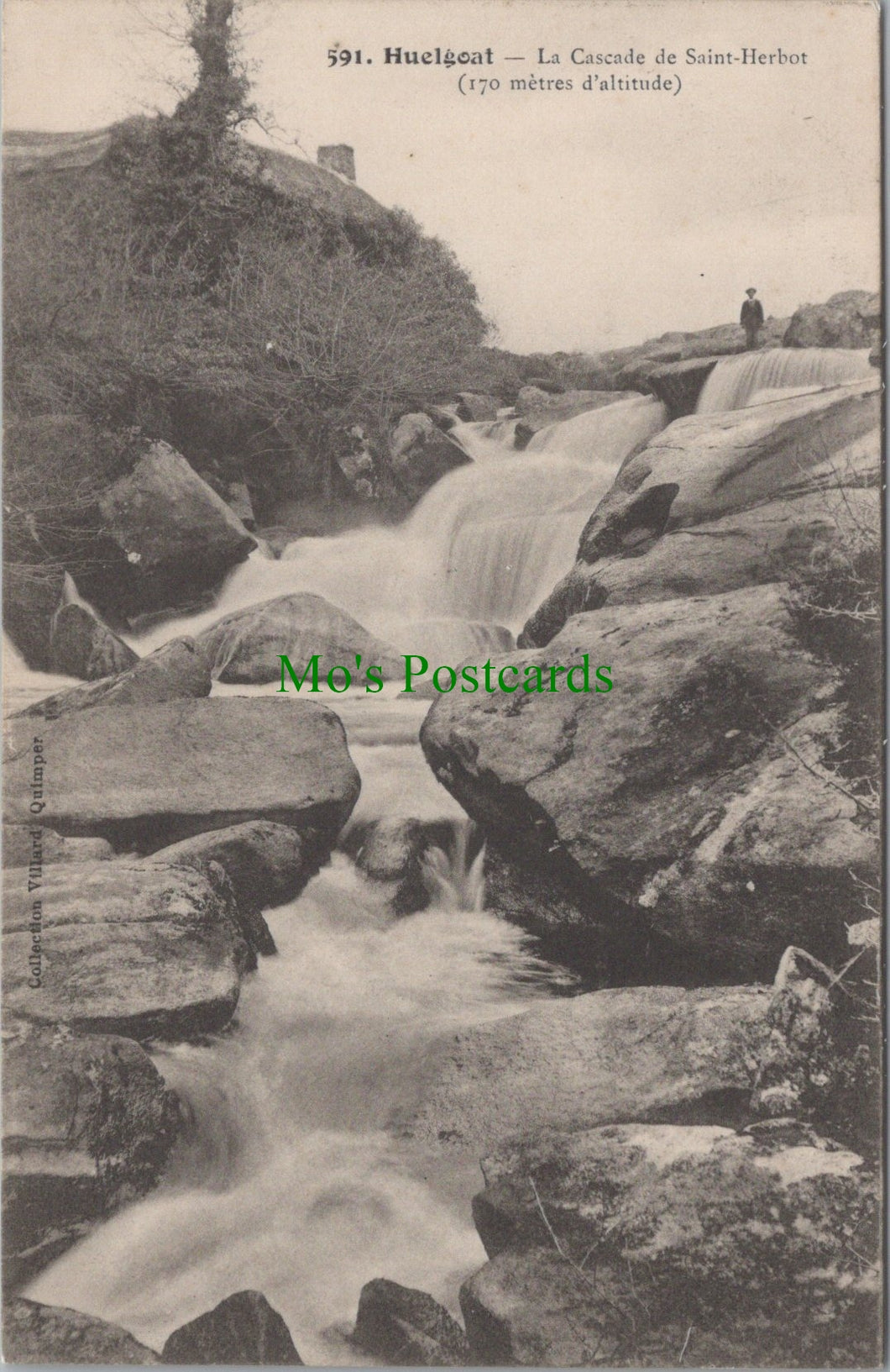 France Postcard - Huelgoat, La Cascade De Saint-Herbot  SW10580