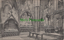 Load image into Gallery viewer, London Postcard - Westminster Abbey, Tombs in Sanctuary SW10582
