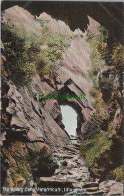Devon Postcard - The Briary Cave, Watermouth, Ilfracombe  SW10589