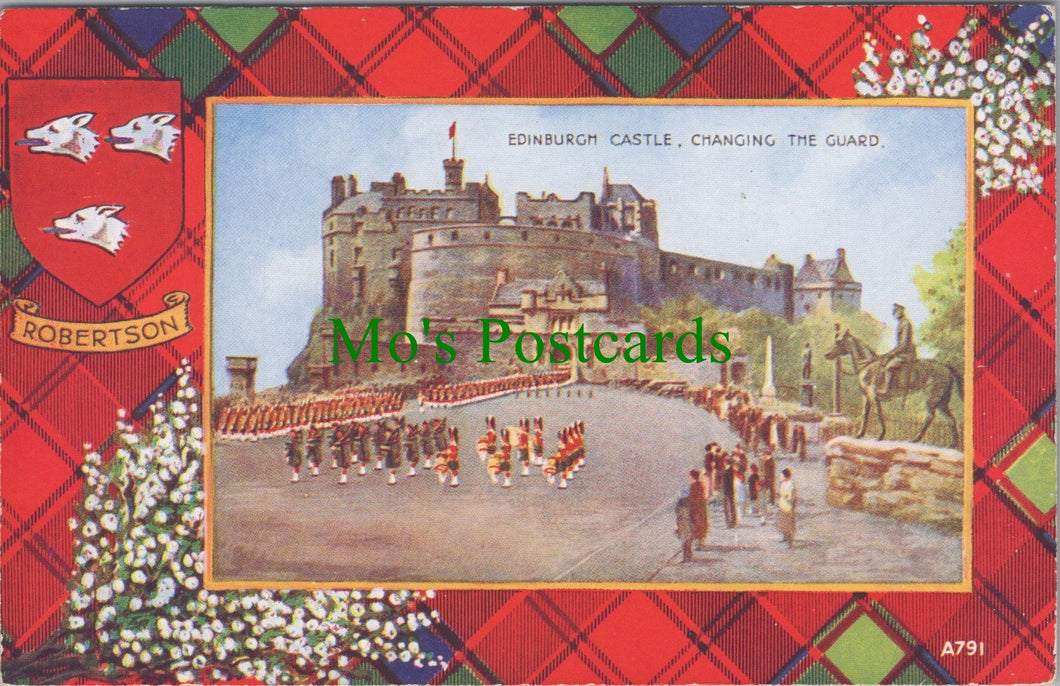 Scotland Postcard - Edinburgh Castle, Changing The Guard SW10599