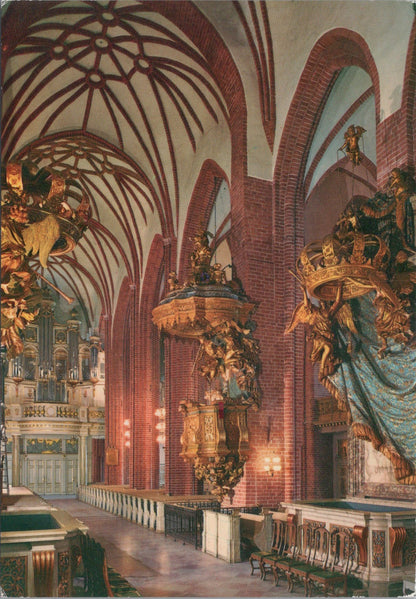 Sweden Postcard - Stockholm, Storkyrkan, Predikstolen SW10257