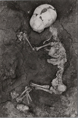 Archaeology Postcard - Infant Burial Beneath Room II, House 10 - SW10275