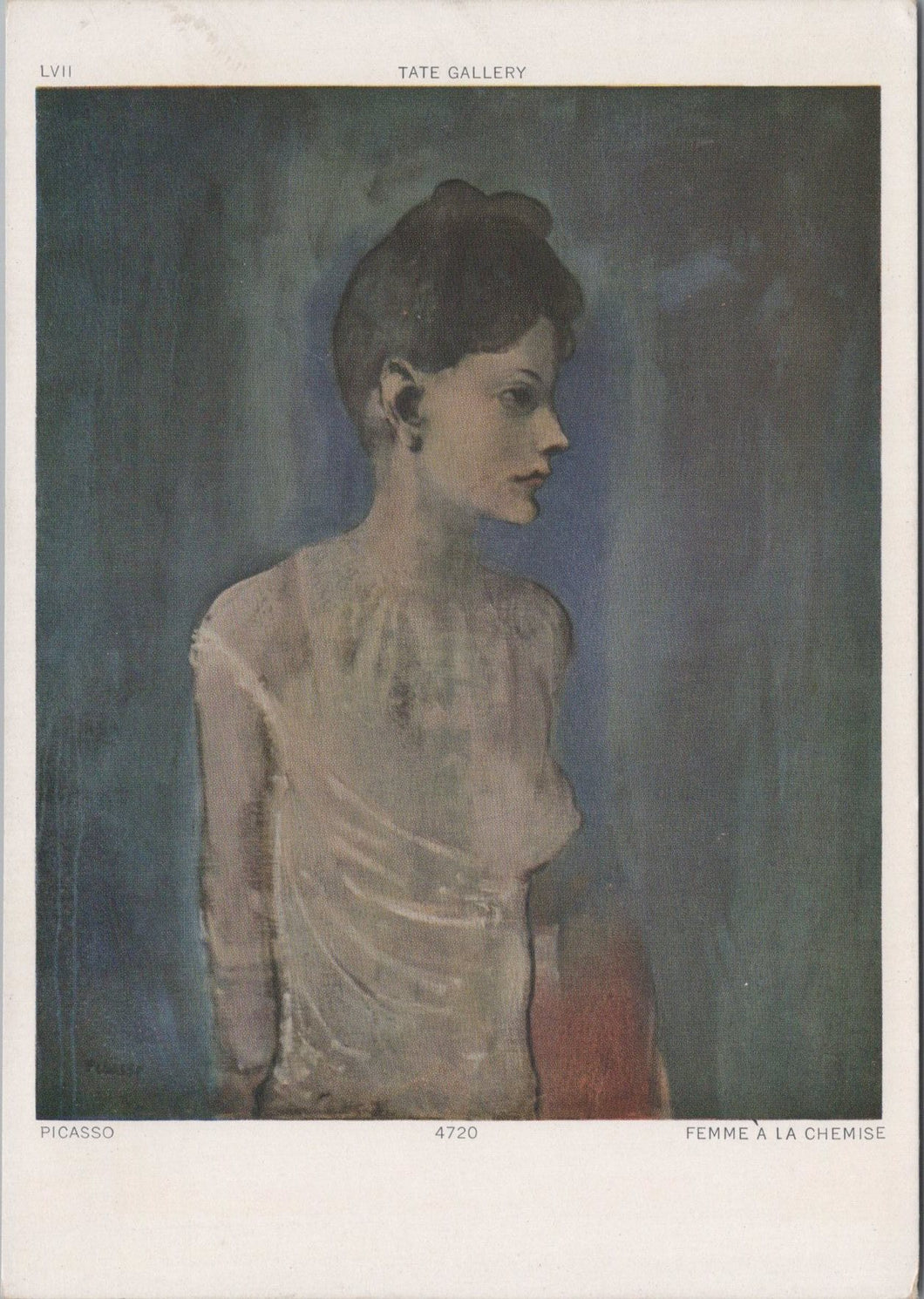 Art Postcard - Picasso - Femme a La Chemise, Tate Gallery SW10280