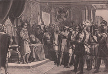 Load image into Gallery viewer, Italian Art Postcard - I Prigionieri Francesi Innanzi a Consalvo  SW10311
