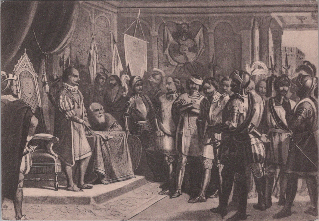 Italian Art Postcard - I Prigionieri Francesi Innanzi a Consalvo  SW10311