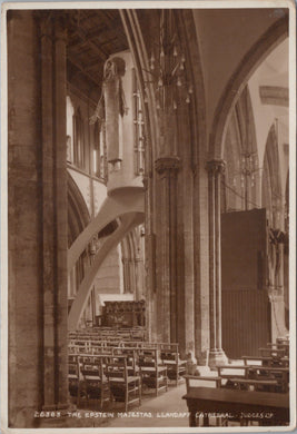 Wales Postcard - Llandaff Cathedral, The Epstein Majestas  SW10316