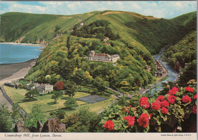 Devon Postcard - Countisbury Hill, From Lynton  SW10355
