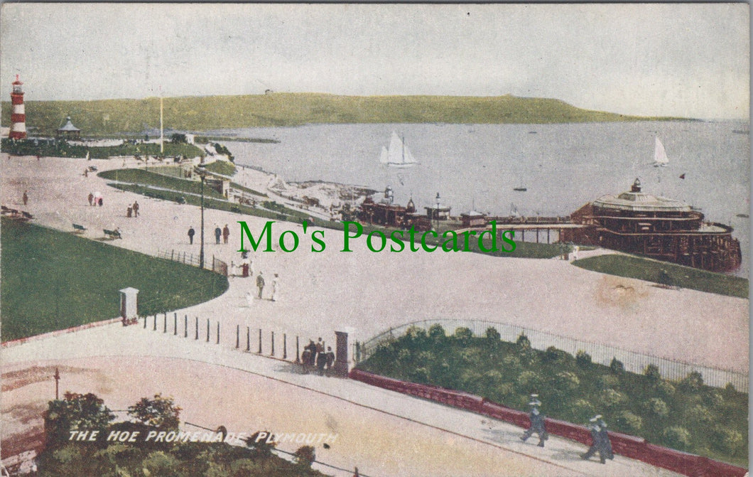 Devon Postcard - Plymouth, The Hoe Promenade  SW10876