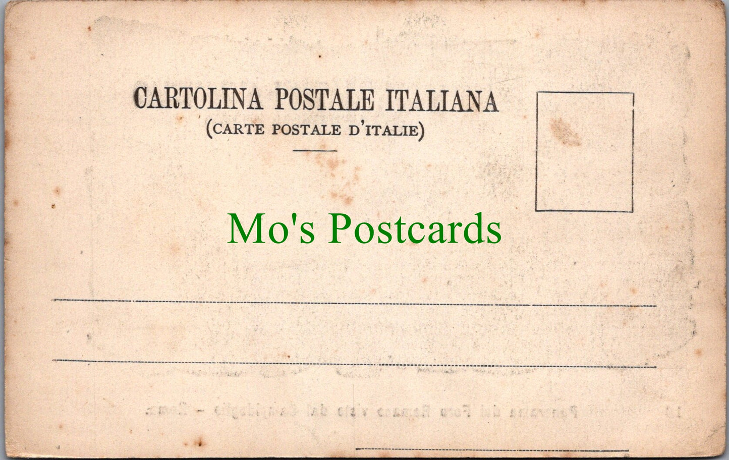 Italy Postcard - Roma / Rome, Panorama Del Foro Romano SW10880