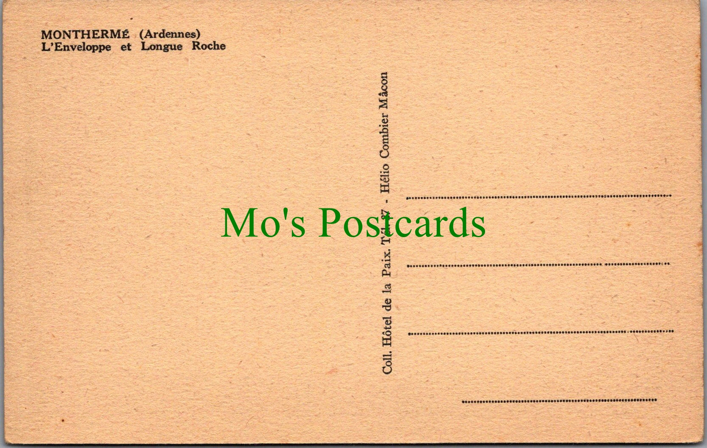 France Postcard - Montherme (Ardennes), L'Enveloppe Et Longue Roche SW10888