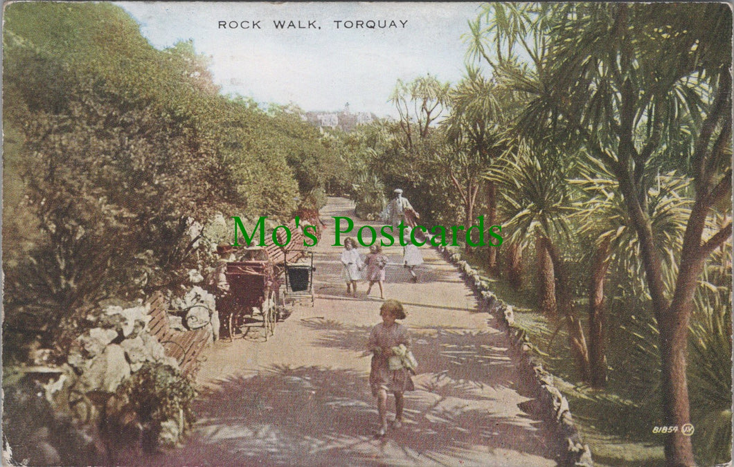 Devon Postcard - Torquay, Rock Walk  SW10898