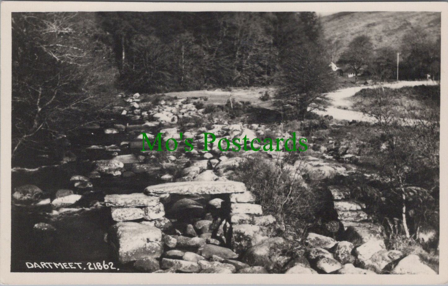 Devon Postcard - Dartmeet, Dartmoor   SW10919