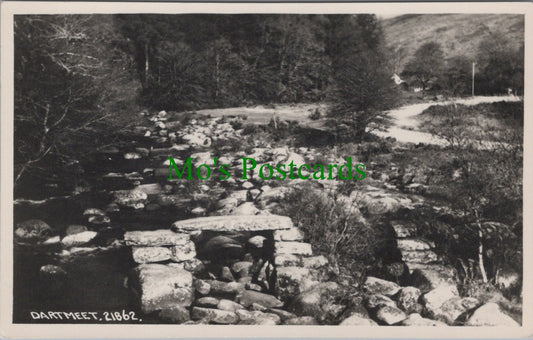 Devon Postcard - Dartmeet, Dartmoor   SW10919
