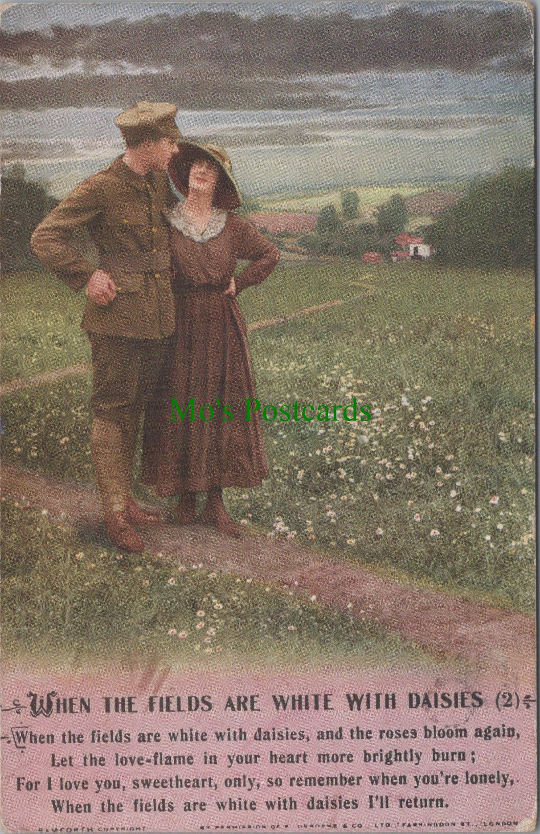Music Postcard - Bamforth Military Songcard SW10926