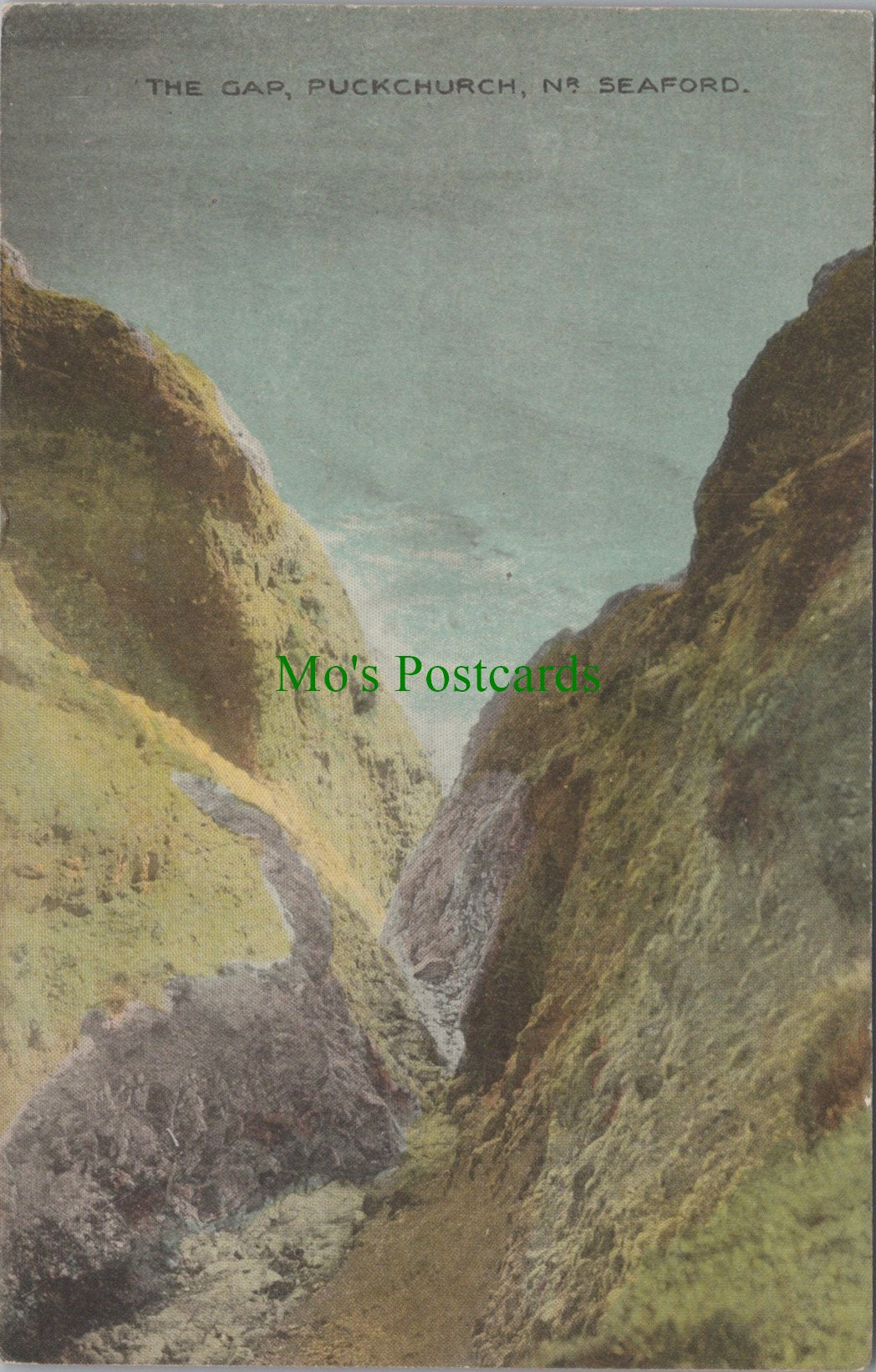Sussex Postcard - The Gap, Puckchurch, Nr Seaford  SW10928