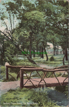 Load image into Gallery viewer, Surrey Postcard - Norbury Topse, The Rustic Bridge  SW10934
