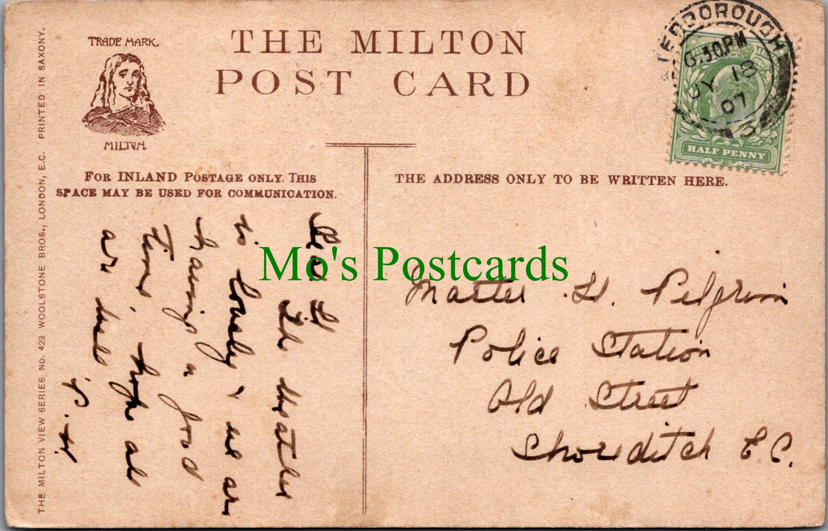Surrey Postcard - Norbury Topse, The Rustic Bridge  SW10934