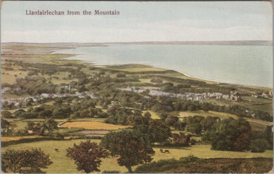 Wales Postcard - Llanfairfechan From The Mountain SW10610