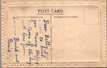 Greetings Postcard - My Birthday Wish - Flowers SW10611
