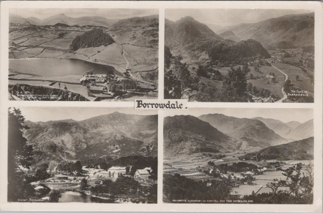 Cumbria Postcard - Views of Borrowdale  SW10634