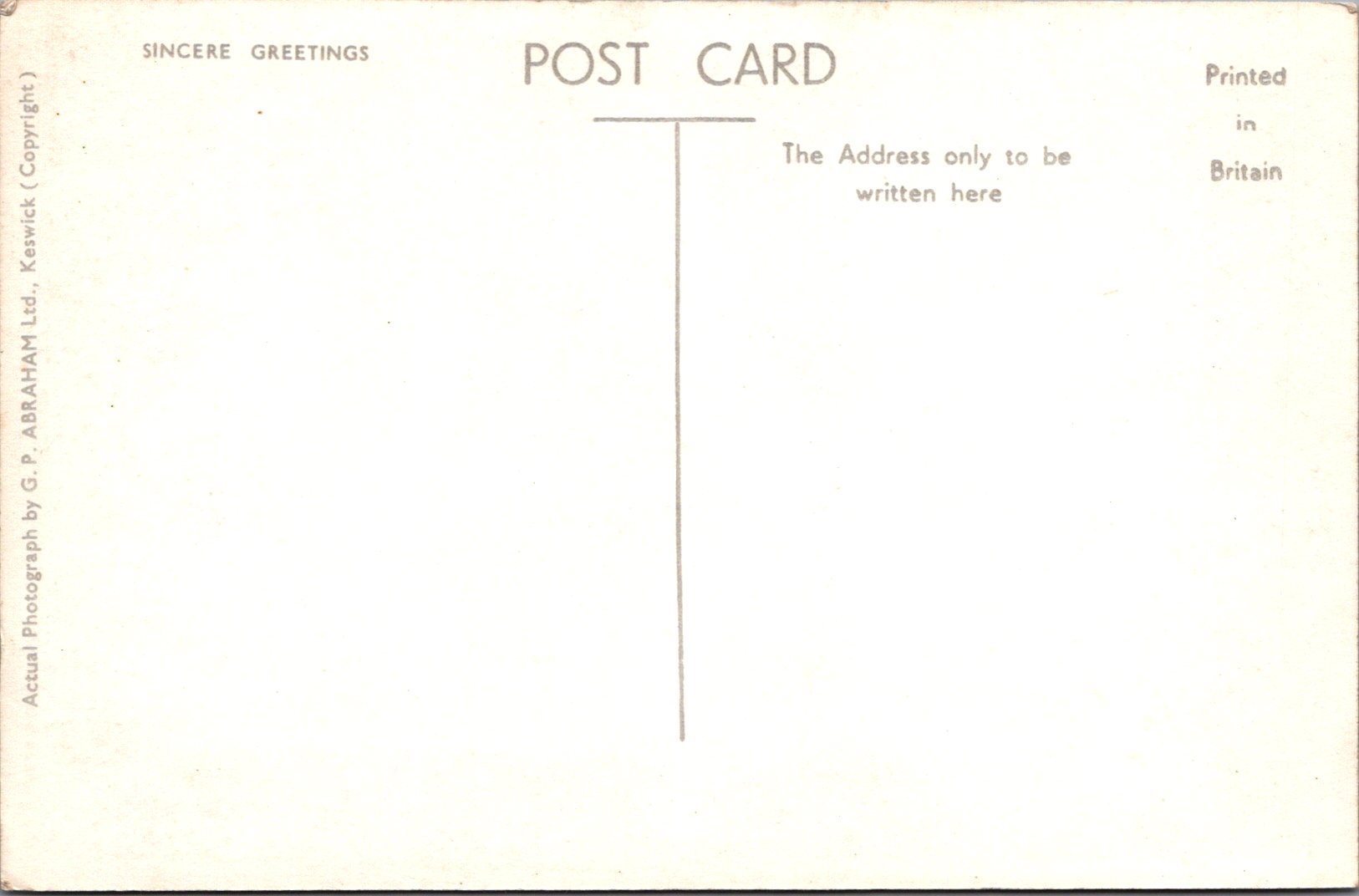 Cumbria Postcard - Views of Borrowdale  SW10634