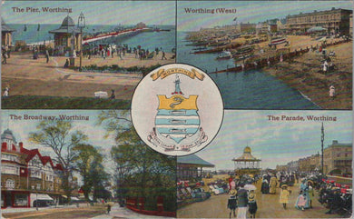 Sussex Postcard - Views of Worthing SW10659