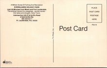 Load image into Gallery viewer, America Postcard - Airboat at The Everglades Holiday Park, Nr Miami SW10669
