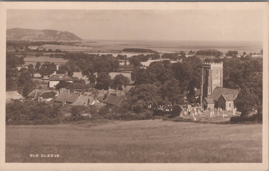 Somerset Postcard - Old Cleeve Village SW10717