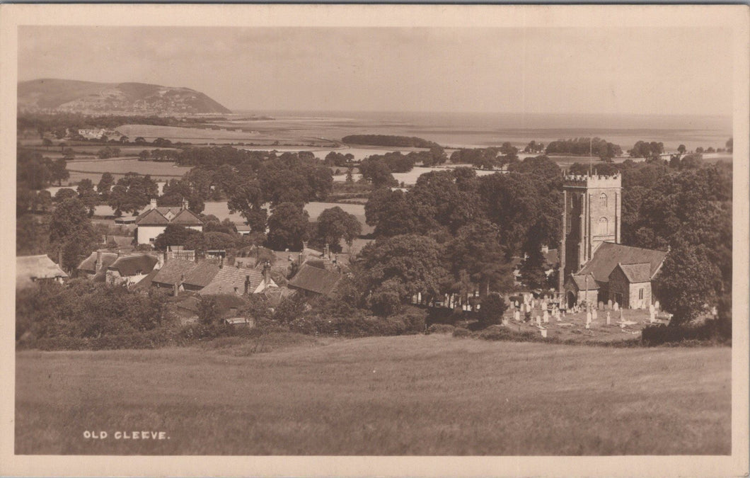 Somerset Postcard - Old Cleeve Village SW10717