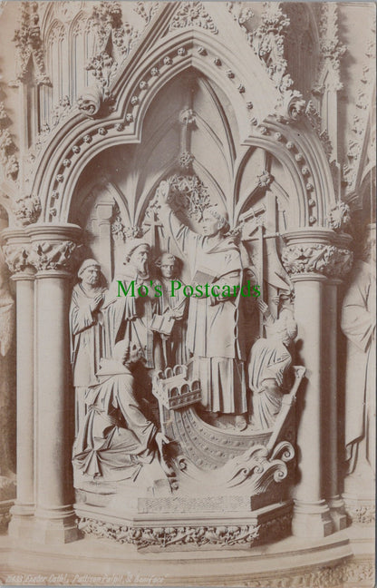 Devon Postcard - Exeter Cathedral, Pattison Pulpit, St Boniface SW10389