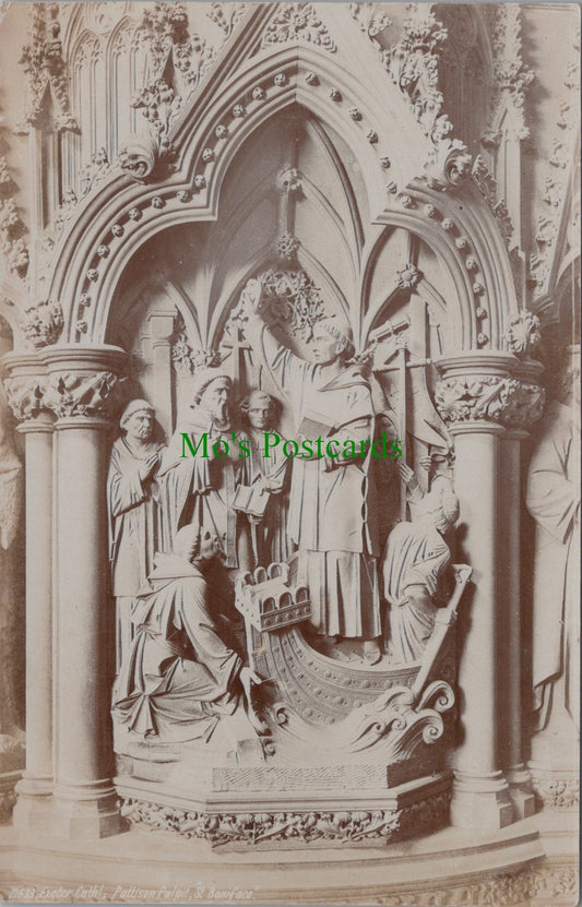 Devon Postcard - Exeter Cathedral, Pattison Pulpit, St Boniface SW10389