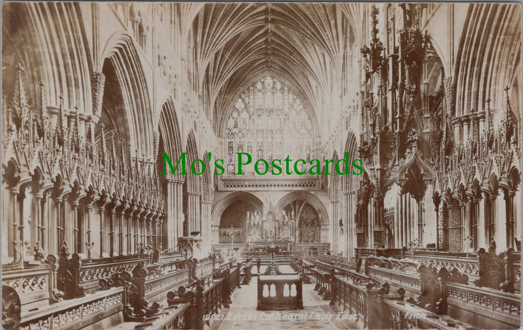 Devon Postcard - Exeter Cathedral, Choir East  SW10391