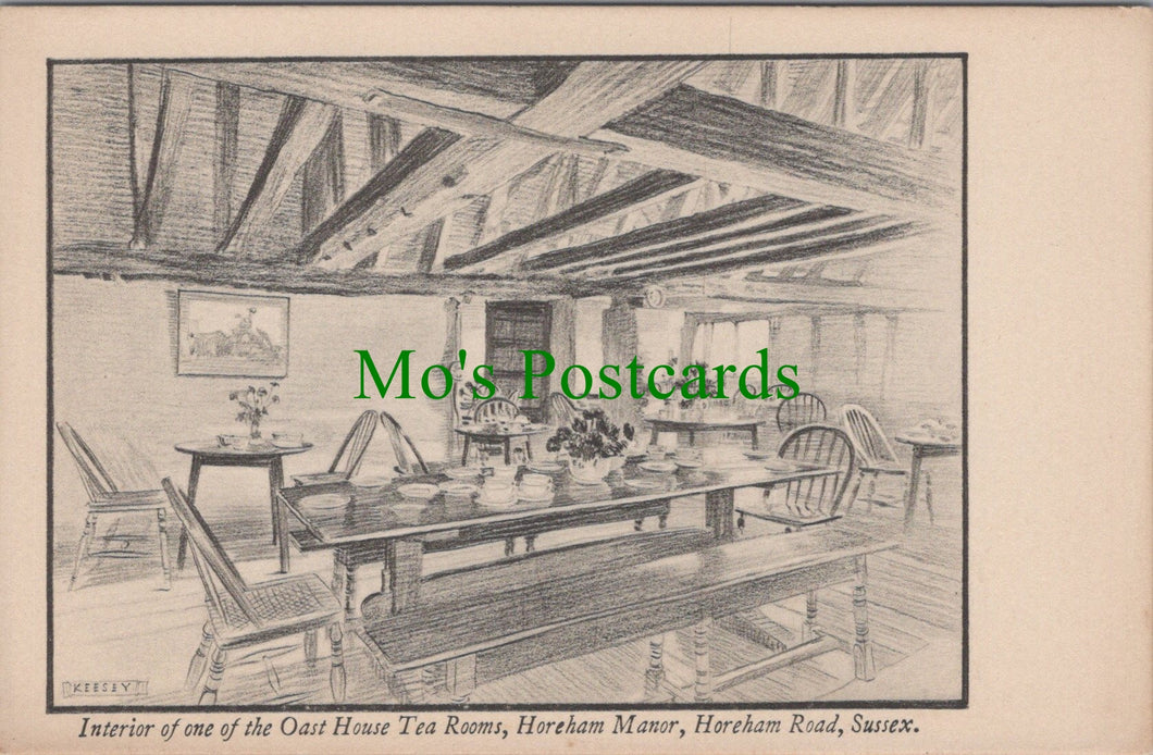 Sussex Postcard - Oast House Tea Rooms, Horeham Manor , Horeham Road SW10429