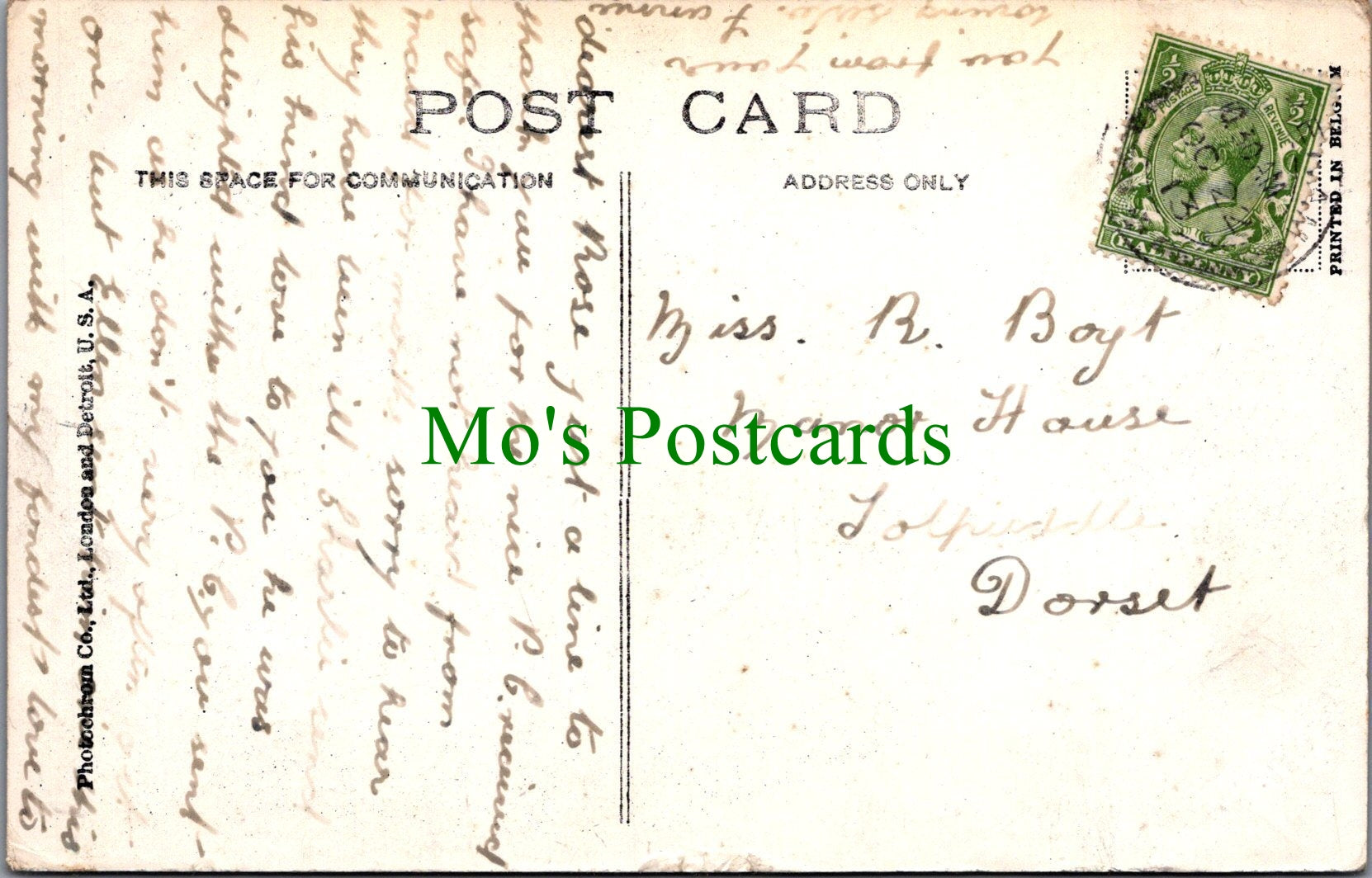 Dorset Postcard - Wareham, St Mary's Church  SW10458