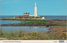 Load image into Gallery viewer, Northumberland Postcard - St Mary&#39;s Lighthouse, Whitley Bay  SW10464
