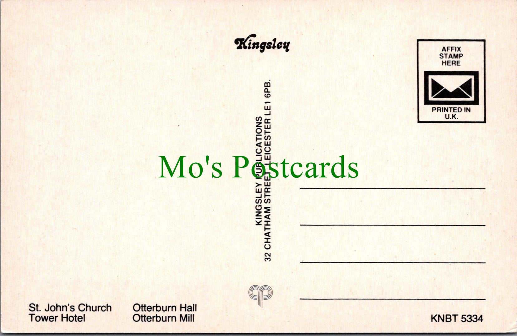 Northumberland Postcard - Views of Otterburn SW10467