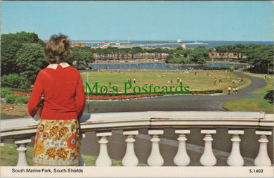 Northumberland Postcard - South Marine Park, South Shields SW10471