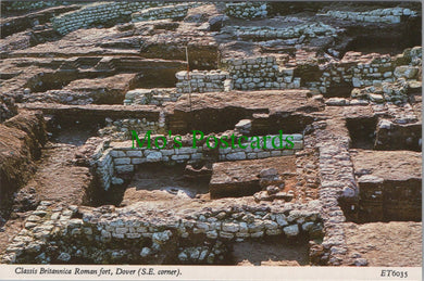 Kent Postcard - Dover, Classis Britannica Roman Fort SW10479