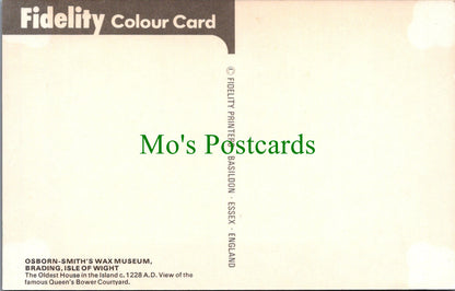 Isle of Wight Postcard - Osborn-Smith's Wax Museum, Brading SW10488