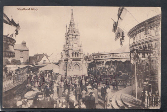 Warwickshire Postcard - The Stratford Mop - Mo’s Postcards 